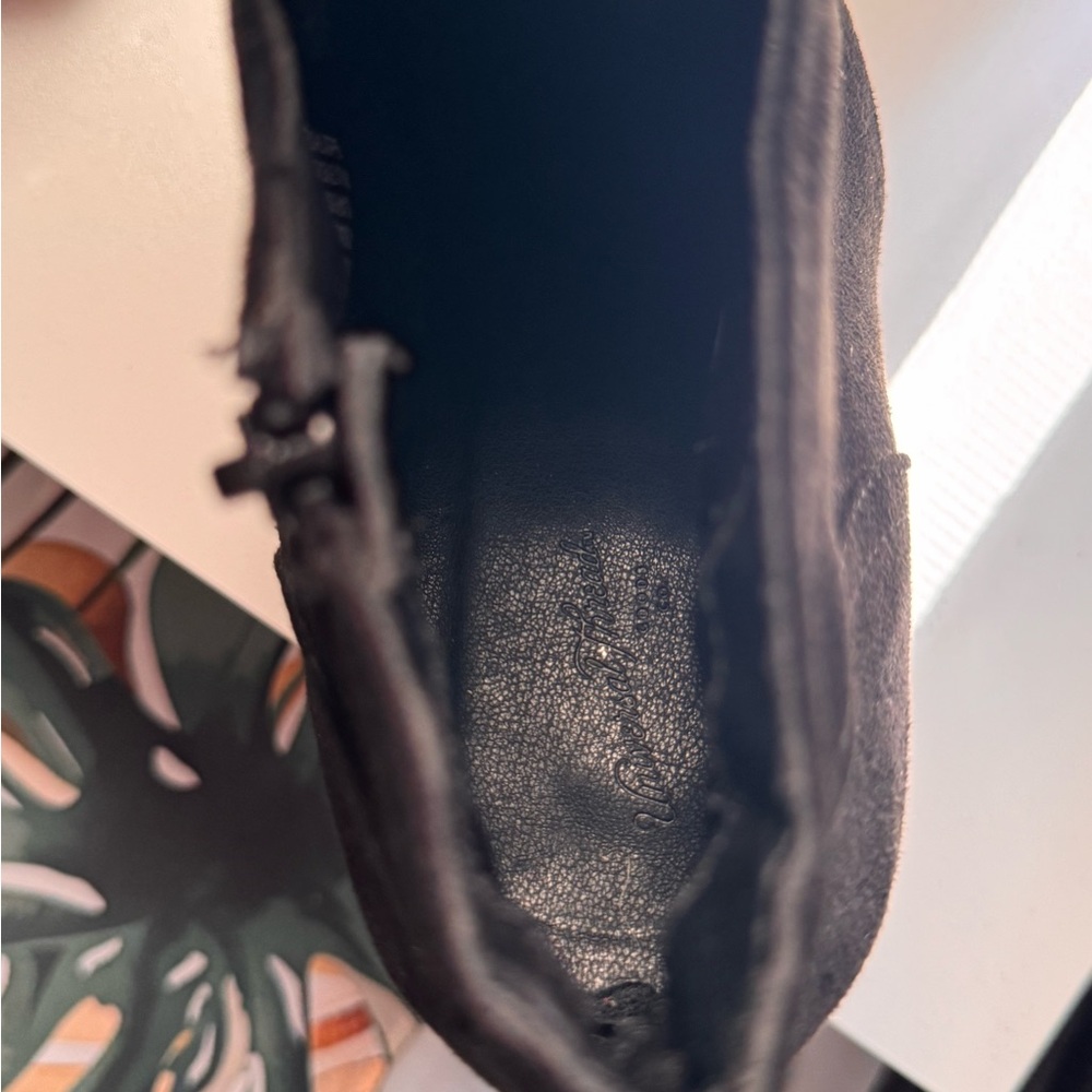 Universal Thread Black Wedge Booties - image 3